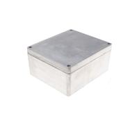 RS PRO 8462967 Silver IP66 Neoprene Enclosure 230x200x110mm