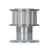 RS PRO Aluminium Timing Belt Pulley Diameter 21.4 mm for 10 mm Belts, 14 Teeth/Pitch 5 mm, Bore 4 mm