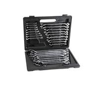 RS PRO Combination Spanner Set CRV Steel, 26-Piece 6 → 30 mm, 32 mm
