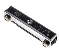 RS PRO Folding Handle Allen Key Set 7 Pieces 1.5 to 6 mm