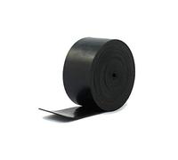 RS Solid Black Rubber Strip 40mm Wide x 2mm Thick x 5m Long