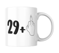RS Wellness 30th Birthday Mug for Him or Her, 11oz, Funny 29 + 1 Design