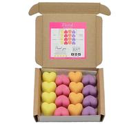 RS Wellness Floral Mix Highly Scented Wax Melts - 16 Wax Melts Gift Set - Handmade Home Fragrance - Vegan & Pet Friendly - Luxury Candle Alternative - Highly Scented Candle Gifts For Women