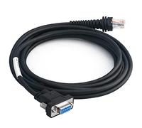 RS232 Cable 5V, Type A, 3m Stright Scanner Cable Compatible with Honeywell 1902G-SR 1902HHD 1200G 1452G Barcode Scanner (3M / 9FT Flatted RS232 Port)