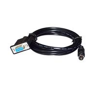 RS232 DB9 D-SUB 9 PIN TO M~ni DIN 6PIN MD6 PLC PROGRAMMING COMMUNICATION CABLE Compatible With LS LG XGB-XBC XGK XEC TO PC CONTROL KABLE(1.8M)