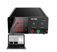 RS232 Programmble DC Power Supply 450W-1200W Adjustable Laboratory Bench Regulated Power Supply 30V 60V 10A 20A Precise Display(15V60A 900W)