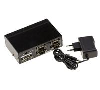 RS232 Splitter - 4 Ports - Duplicates A Serial Signal To 4 Identical Outputs