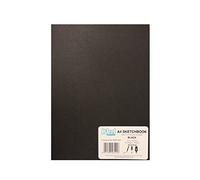 RS261254 A4 Sketchbook MATT Black 140g