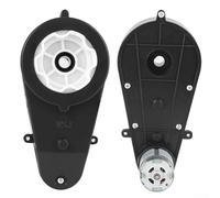 RS390/RS550 12V Electric Gearbox with High Torque DC Motor for Ride-On Car Replacement, Black(RS550 12V 18000RPM)