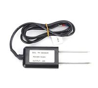 RS485 Digital Garden Greenhouse Soil PH Meter Sensor Tester Transmitter High Accuracy ±0.3PH IP68 Filled Probe for Environmental Monitoring Industrial Use 13.5x4.5x1.4cm