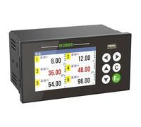 RS485 Industrial small size multi-channel color screen paperless recorder(2 Channel RS485 220V)