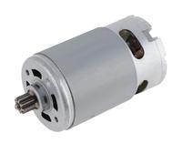 RS550 19500 RPM Motor 12V 16.8V 21V 25V 9/11 / 12 Teeth High Micro Motor for Power Tools Electric Drill Screwdriver(Single Speed 9 Teeth,12V)
