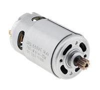 RS550 DC electronic starter 10.8V 12V 14.4V 16.8V 18V 25V 21500-29000RPM with Single Speed 9 Tooth/12Tooth for Electric Drill/Screwdriver special motor(9 Tooth 21V)