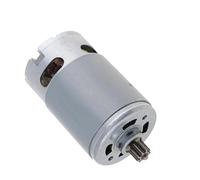 RS550 DC electronic starter 12V 16.8V 21V 25V 19500 RPM DC Motors Two-speed 9/11/12 Teeth High Torque Gear Box for Drill/Screwdriver IINKUEYK(14 Teeth 14.4V)