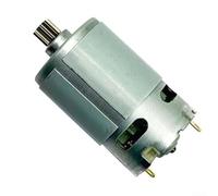 RS550 Electric Saw Motor 16.8V 10 Teeth Gear | Core RS550 type, 16.8V for power output, 10-tooth gear drive, metal housing, silver finish