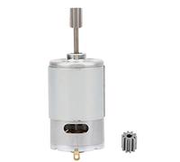 RS550 High Speed 12V Micro Motor Powerful Durable Engine for Electric Toy Cars Children Motorcycles DIY Projects with 2 Tooth Heads (12V550-8000RPM)