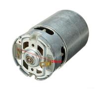 RS550 Motor 12V 14.4V 18V with 12-Tooth Gear 3mm Shaft Diameter for Cordless Drill, Electric Drill Replacement, Metal Shell, 57mm Length,(18V)