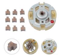 RS550 Motor Carbon Brush Holder 1PCS with 10 Carbon Brushes for Bosch Power Tools Compatible with GSR10 8V LI 2, DCD710, DF347DWE, and BDF343