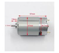 RS550VF-8020 Carbon Brush electronic starter DC 6V 9V 12V 26000RP High Speed High Power CZAOINCU