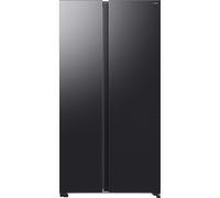 Samsung Series 6 SpaceMax™ RS70F65QEFEU Wifi Connected Total No Frost American Fridge Freezer - Black - E Rated, Black