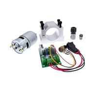 RS775 Spindle Motor 12V/24V 15000R PWM DC Controller ER11 Chuck 5mm/Spring 3.175mm Bracket 45mm 1Pcs(Set of 3 24V)