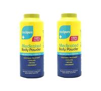 RSA 2 MEDIPURE MEDICATED BODY POWDER 100% TALC FREE HELPS COOL ITCHY, IRRITATED SKIN