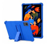 RSAquar Silicone Case for Lenovo Tab K12 12.1 Inch/Lenovo Idea Tab Plus 2025, Soft Shockproof Protective Cover with Stand, Lightweight Durable Tablet Case, Blue
