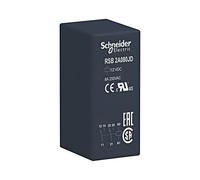 RSB2A080JD Relay: Electromagnetic DPDT US Coil: 12VDC 8A Max 250VAC SCHNEIDER