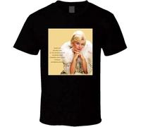 RSBADJEUF Doris Day Secret Love t Shirt Black Mens