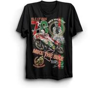RSBADJEUF Mike Hailwood Tt 40Th Anniversary T Shirt. 18Iom-463_011 Black