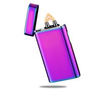 RSBYE Electric Arc Lighter Rechargeable USB C Lighter Electric Plasma Lighters Windproof Lighters Fancy Cool Lighteres for Candles, Fireworks, Incense (Rainbow)