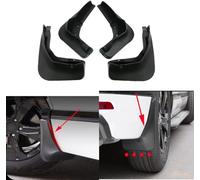 RSCBB 4 Pcs Car Mud Flaps Splash Guards for Alfa Romeo Giulia 2016 2017 2018 2019 2020 2021 2022 2023, Easy Installation Mudguards Front Rear Mud Flaps Splashproof Waterproof Car Accessories