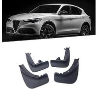 RSCBB 4 Pcs Car Mud Flaps Splash Guards for Alfa Romeo Stelivo 2017-2021, Easy Installation Mudguards Front Rear Mud Flaps Splashproof Waterproof Car Accessories