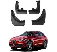 RSCBB 4 Pcs Car Mud Flaps Splash Guards for Alfa Romeo Stelvio 2017-2024, Easy Installation Mudguards Front Rear Mud Flaps Splashproof Waterproof Car Accessories