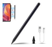Rsepvwy Stylus Pen for iPad 2018-2025, USB C Fast Charging Pencil, Palm Rejection Tilt Sensitivity for iPad A16/10/9/8,iPad Air M3/M2/11/13,iPad Pro M4/13/12.9"/11",iPad Mini 7/6/5, Black