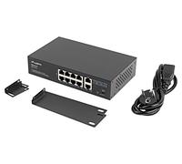RSFE-8P-2GE-120 Ethernet Switch IEC C14,RJ45 Female x10 Gigabit Ethernet LANBERG