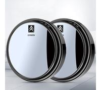 RSFIL 2 Pcs Blind Spot Mirrors for Citroen Berlingo 2018-2023, Stick On Blindspot Mirror Small Circular Mirrors for Car Rearview 360°Rotatable Convex Rear View Mirror,C