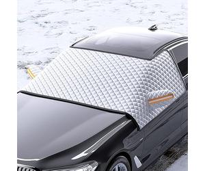RSFIL Car Windscreen Cover for FIAT Scudo 2000-2023 2024, Magnetic Windscreen Frost Protector Snow Protection UV Car Windshield Cover frost windscreen cover,M