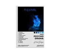 RSFUUIE Dave PsychodramaPoster Canvas Art Oil Painting Wall Painter Home Music Album Celebrity Painting Classical Decorative Wall ArtUnframe-style-108x12inch(20x30cm)