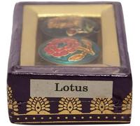 RSGM Chakra Natural Amber Solid Perfume for Unisex With Blend of Herbal Extracts & Natural Essential Oil - 4gm (Lotus)