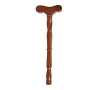 RSGM Wooden T-Shaped Yoga Danda/Stick for Jap Mala, Meditation, 48cm Length