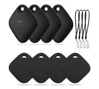 RSH Apple Air Tracker Tag 4 Pack - Bluetooth Tracker for Keys, Wallets, Bags & Luggage - Find My Network - Water Resistant (IP67) - Easy Setup - Never Lose Your Belongings Again