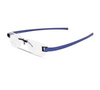 RSINC Rimless frame/eyeglass/Spectacle, Optical, Prescription, For Men And Women, Modern, Unisex, Business, Collage, Fashion, School, Ladies, Sports Black Blue 5069-50-18-140 TAG A1