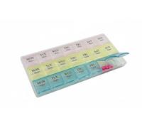 RSK Goods 21 Day Pill Organizer Box - Weekly 3 Times a Day Pill Case (Morning Noon Night) - Large Capacity Medication Organizer, BPA-Free, Portable Travel Pill Box Medication Case (4)
