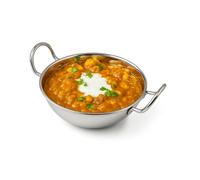 RSK Goods Stainless Steel Balti Dish 15 cm - Traditional Indian Karahi Curry Serving Bowl with Handles, Mirror Finish - Restaurant Style Events & Home Dining Indian Serveware (10)