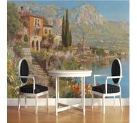 rskjdghshd Custom 3D Wallpaper Landscape Building Restaurant Cafe Mural Background Wall Decor 3D-250Cmx175Cm