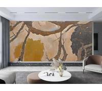 rskjdghshd Wallpaper Retro Art Abstract Dead Vine Old Tree Oil Painting Texture TV Sofa Background Wall Bedroom Living Room Study Mural,3D,300x210cm