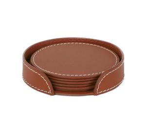 Ørskov Ørskov coaster 6-pack cognac