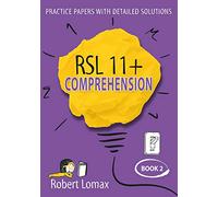 RSL 11+ Comprehension: Volume 2 (RSL 11+ Comprehension 2)