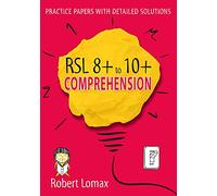 RSL 8 to 10 Plus Books: 8+ to 10+ Comprehension - Practice English Papers & Detailed Answers